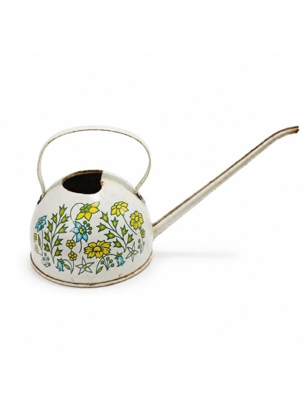 Cheinco Vintage Floral Watering Can Rare Heirloom Quality Cottagecore Statement